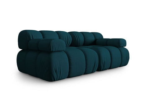 Bellis Modulares 2-Sitzer Sofa 188 cm mit 3D-Stoff (Son87) in Marineblau – Bild 1