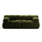 Bellis Modulares 2-Sitzer Sofa 188 cm mit Boucle-Polsterung (Rolf14) in Grün – Bild 1
