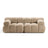 Bellis Modulares 2-Sitzer Sofa 188 cm mit Boucle-Polsterung (Rolf2) in Sand – Bild 1