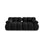 Bellis Modulares 2-Sitzer Sofa 188 cm mit Samtbezug oder 3D-Stoff - ZEN ZONE Furniture