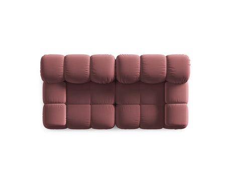 Bellis Modulares 2-Sitzer Sofa 188 cm mit Samt-Bezug (Blu52) in Rosa – Bild 3