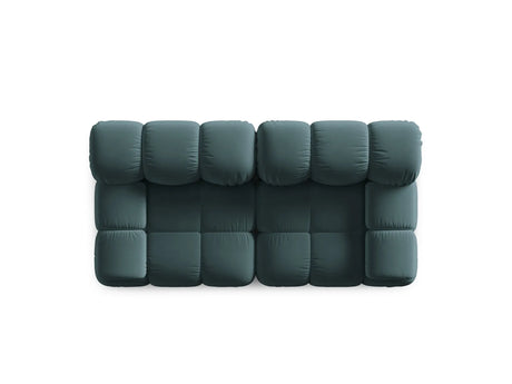 Bellis Modulares 2-Sitzer Sofa 188 cm mit Samt-Bezug (Blu85) in Türkis – Bild 4