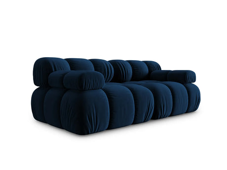 Bellis Modulares 2-Sitzer Sofa 188 cm mit Samt-Bezug (Blu86) in Königsblau – Bild 7