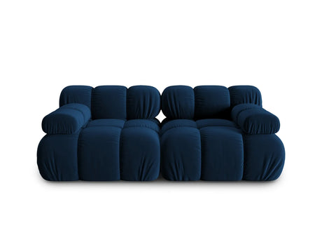 Bellis Modulares 2-Sitzer Sofa 188 cm mit Samt-Bezug (Blu86) in Königsblau – Bild 8