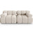 Bellis Modulares 2-Sitzer Sofa 188 cm mit Samtbezug oder 3D-Stoff – Bild 1