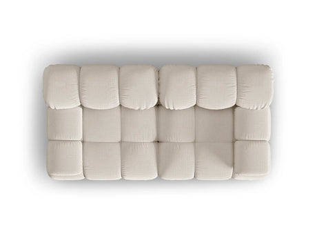 Bellis Modulares 2-Sitzer Sofa 188 cm mit Samtbezug oder 3D-Stoff – Bild 3