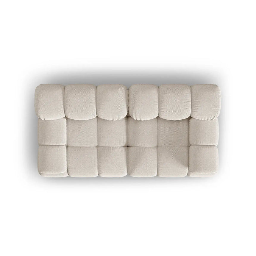 Bellis Modulares 2-Sitzer Sofa 188 cm mit Samtbezug oder 3D-Stoff - ZEN ZONE Furniture