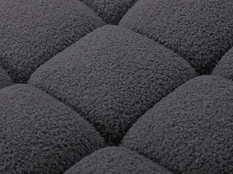Bellis Modulares 3-Sitzer Sofa mit Pouf Links 282 cm mit Boucle-Polsterung (Rolf8) in Graphit – Bild 6