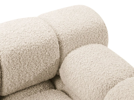 Bellis Modulares 3-Sitzer Sofa mit Pouf Links mit Boucle-Polsterung 282 cm – Bild 4