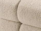 Bellis Modulares 3-Sitzer Sofa mit Pouf Links mit Boucle-Polsterung 282 cm – Bild 7