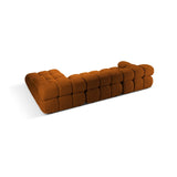 Bellis Modulares 4-Sitzer Sofa Chaise Longue Rechts 282 cm mit Boucle-Polsterung - ZEN ZONE Furniture