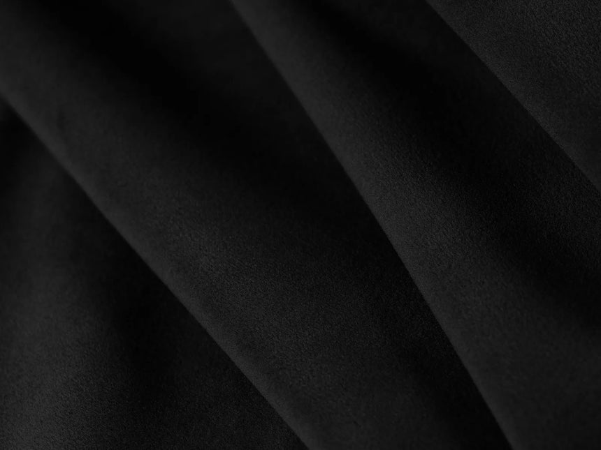 Bellis Modulares Sofa 6 Module Chaise Longue Links mit Samt-Stoff (Blu19) in Schwarz, 376x282 cm – Bild 7