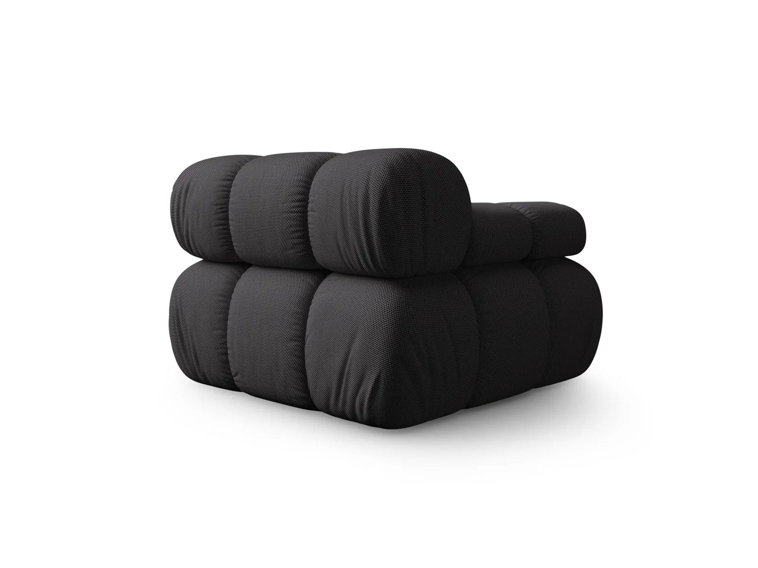 Bellis Modulares Sofa Eckmodul Links mit 3D-Stoff (Son15) in Espresso, 94 cm – Bild 3