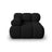 Bellis Modulares Sofa Eckmodul Links mit 3D-Stoff (Son19) in Schwarz, 94 cm – Bild 1