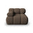 Bellis Modulares Sofa Eckmodul Links mit 3D-Stoff (Son40) in Braun, 94 cm – Bild 1