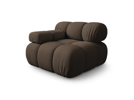 Bellis Modulares Sofa Eckmodul Links mit 3D-Stoff (Son40) in Braun, 94 cm – Bild 2