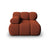 Bellis Modulares Sofa Eckmodul Links mit 3D-Stoff (Son44) in Ziegel, 94 cm – Bild 1