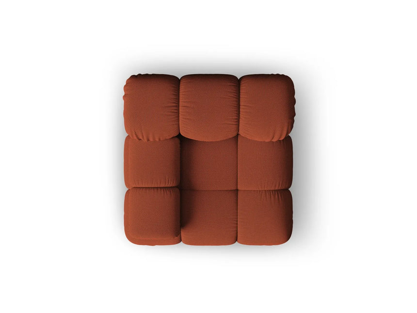 Bellis Modulares Sofa Eckmodul Links mit 3D-Stoff (Son44) in Ziegel, 94 cm – Bild 3