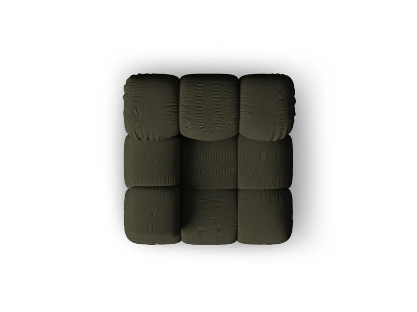Bellis Modulares Sofa Eckmodul Links mit 3D-Stoff (Son77) in Amazon grün, 94 cm – Bild 3