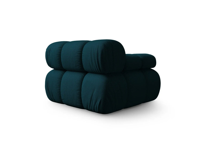 Bellis Modulares Sofa Eckmodul Links mit 3D-Stoff (Son87) in Marineblau, 94 cm – Bild 3