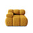 Bellis Modulares Sofa Eckmodul Links mit Samt-Stoff (Blu68) in Gelb, 94 cm – Bild 1