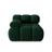 Bellis Modulares Sofa Eckmodul Links mit Samt-Stoff (Blu78) in Flaschengrün, 94 cm – Bild 1