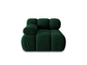 Bellis Modulares Sofa Eckmodul Links mit Samt-Stoff (Blu78) in Flaschengrün, 94 cm – Bild 1