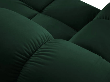 Bellis Modulares Sofa Eckmodul Links mit Samt-Stoff (Blu78) in Flaschengrün, 94 cm – Bild 5