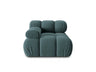 Bellis Modulares Sofa Eckmodul Links mit Samt-Stoff (Blu85) in Türkis, 94 cm – Bild 1