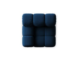 Bellis Modulares Sofa Eckmodul Links mit Samt-Stoff (Blu86) in Königsblau, 94 cm – Bild 3
