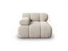 Bellis Modulares Sofa Eckmodul Links mit Samtbezug oder 3D-Stoff, 94 cm – Bild 1