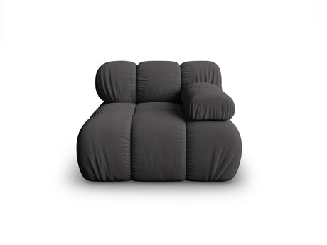 Bellis Modulares Sofa Eckmodul Rechts mit 3D-Stoff (Son15) in Espresso, 94 cm – Bild 1