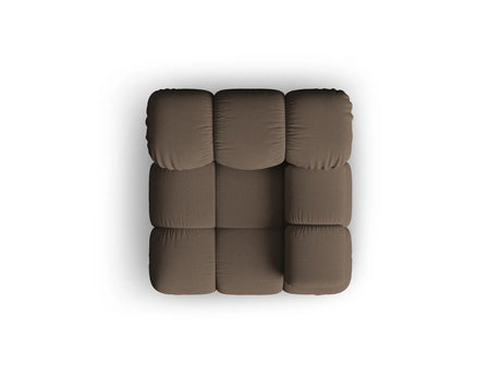 Bellis Modulares Sofa Eckmodul Rechts mit 3D-Stoff (Son40) in Braun, 94 cm – Bild 4