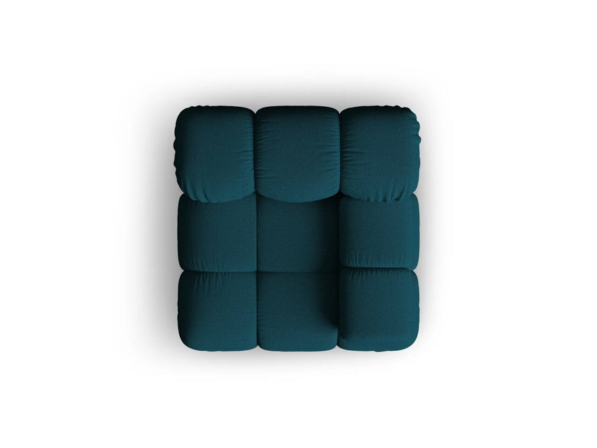 Bellis Modulares Sofa Eckmodul Rechts mit 3D-Stoff (Son87) in Marineblau, 94 cm – Bild 1