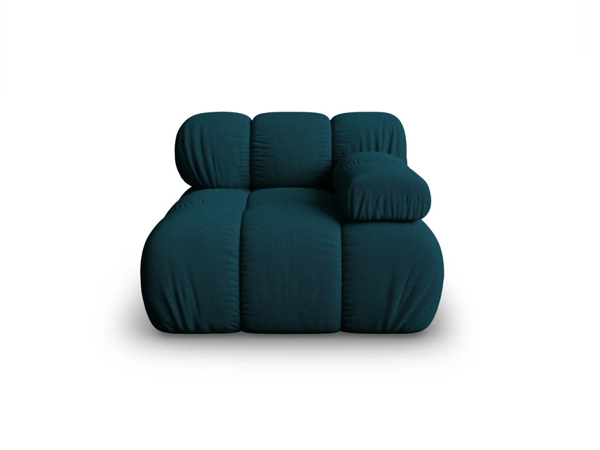 Bellis Modulares Sofa Eckmodul Rechts mit 3D-Stoff (Son87) in Marineblau, 94 cm – Bild 2