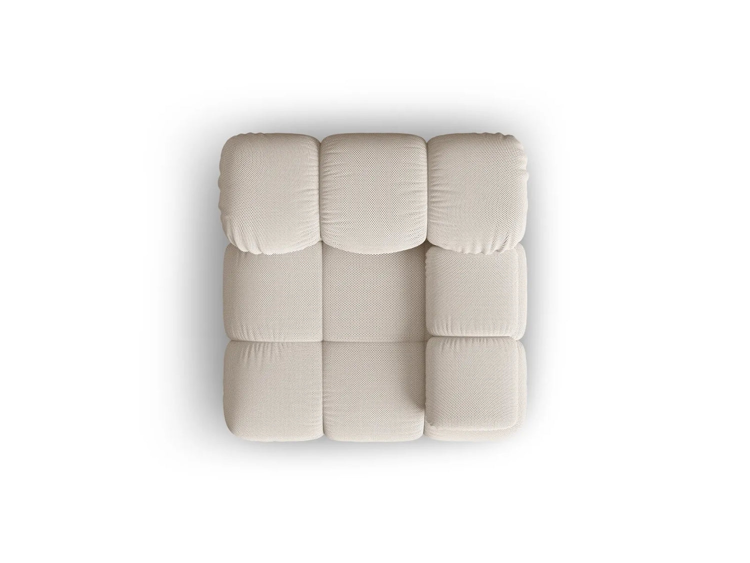 Bellis Modulares Sofa Eckmodul Rechts mit Samtbezug oder 3D-Stoff, 94 cm – Bild 3