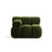 Bellis Modulares Sofa Einzelmodul Armlehne Links 94 cm mit Boucle-Polsterung (Rolf14) in Grün – Bild 1