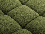 Bellis Modulares Sofa Einzelmodul Armlehne Links 94 cm mit Boucle-Polsterung (Rolf14) in Grün – Bild 7