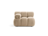 Bellis Modulares Sofa Einzelmodul Armlehne Links 94 cm mit Boucle-Polsterung (Rolf2) in Sand – Bild 2