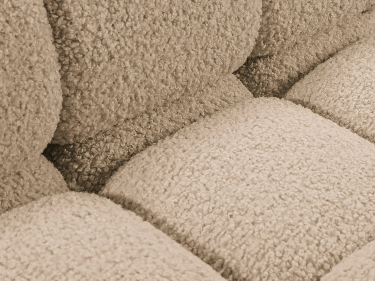Bellis Modulares Sofa Einzelmodul Armlehne Links 94 cm mit Boucle-Polsterung (Rolf2) in Sand – Bild 7