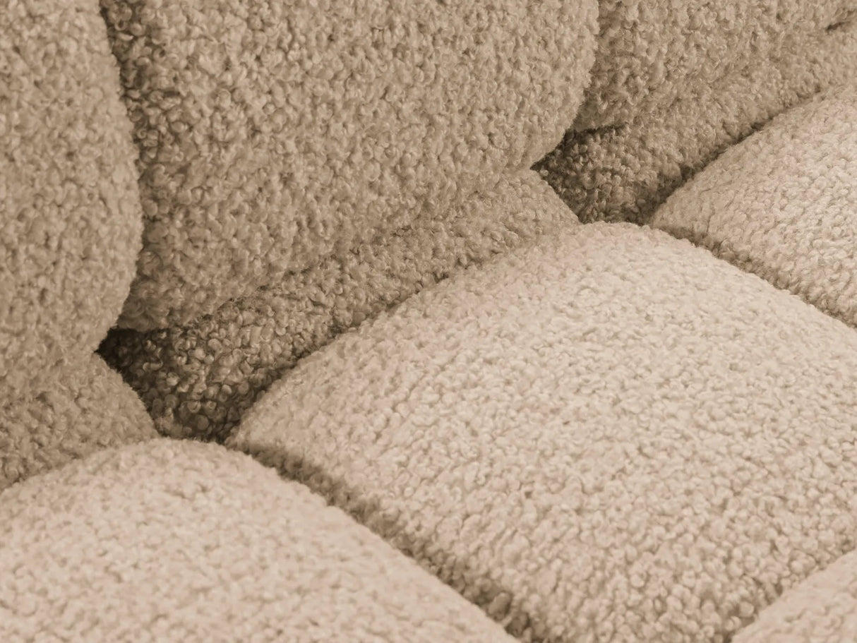 Bellis Modulares Sofa Einzelmodul Armlehne Links 94 cm mit Boucle-Polsterung (Rolf2) in Sand – Bild 7