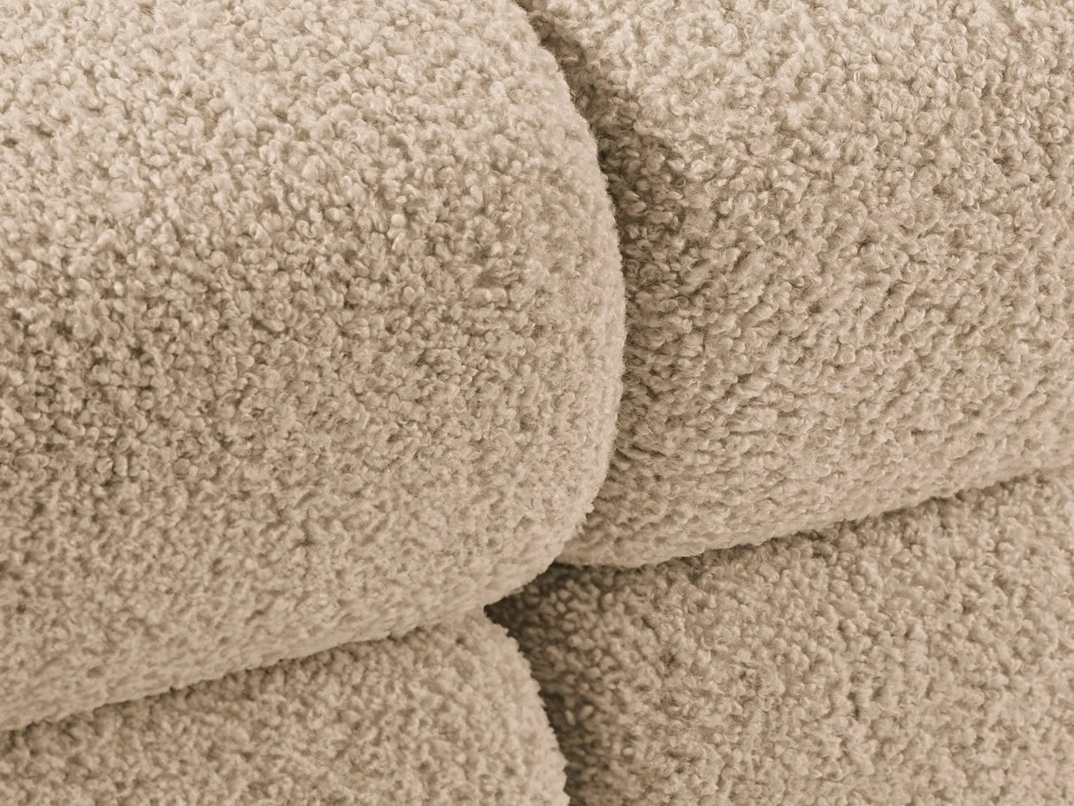 Bellis Modulares Sofa Einzelmodul Armlehne Links 94 cm mit Boucle-Polsterung (Rolf2) in Sand – Bild 8