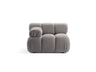Bellis Modulares Sofa Einzelmodul Armlehne Links 94 cm mit Boucle-Polsterung (Rolf6) in Hellgrau – Bild 2