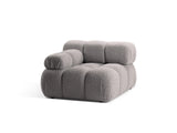 Bellis Modulares Sofa Einzelmodul Armlehne Links 94 cm mit Boucle-Polsterung (Rolf6) in Hellgrau – Bild 4