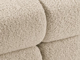 Bellis Modulares Sofa Einzelmodul Armlehne Links mit Boucle-Polsterung 94 cm – Bild 8