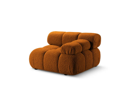 Bellis Modulares Sofa Einzelmodul Armlehne Rechts 94 cm mit Boucle-Polsterung (Rolf10) in Ziegel – Bild 2