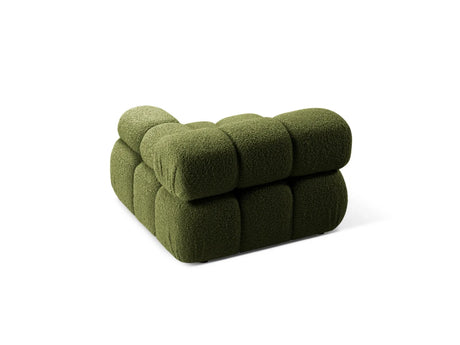 Bellis Modulares Sofa Einzelmodul Armlehne Rechts 94 cm mit Boucle-Polsterung (Rolf14) in Grün – Bild 4