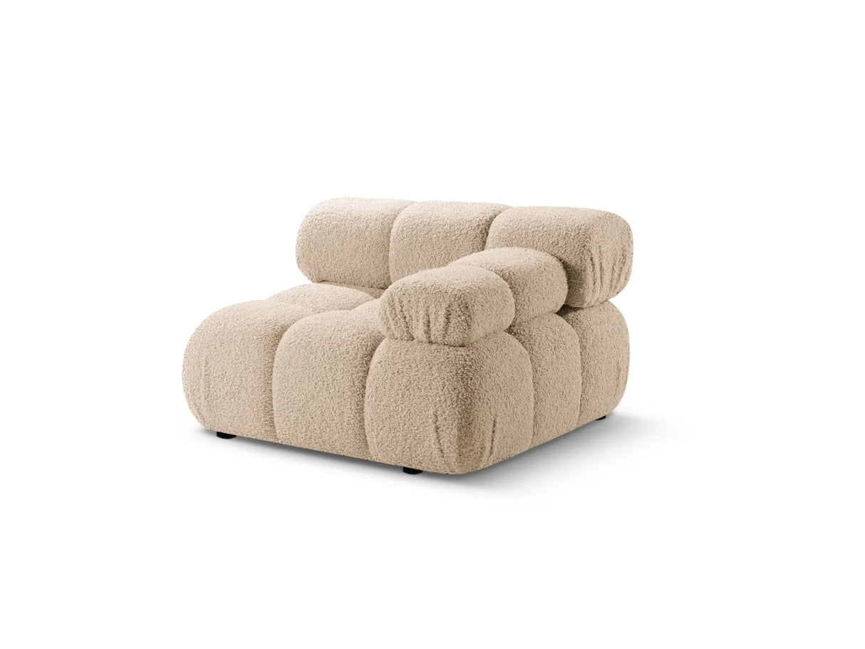 Bellis Modulares Sofa Einzelmodul Armlehne Rechts 94 cm mit Boucle-Polsterung (Rolf2) in Sand – Bild 2