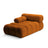 Bellis Modulares Sofa Einzelmodul Chaise Longue Links 155x94 cm mit Boucle-Polsterung (Rolf10) in Ziegel – Bild 2