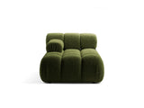 Bellis Modulares Sofa Einzelmodul Chaise Longue Links 155x94 cm mit Boucle-Polsterung (Rolf14) in Grün – Bild 1